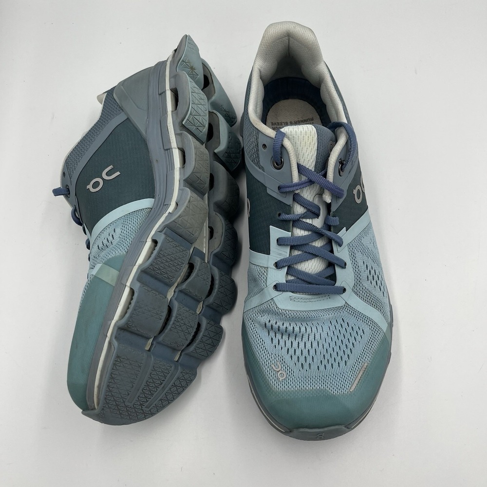 On Cloud Running Cloudace Womens Size 10 Running Shoes Blue Sea/Shadow Exercise - Picture 2 of 14